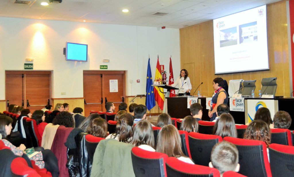 Esther Caparrós at the conference